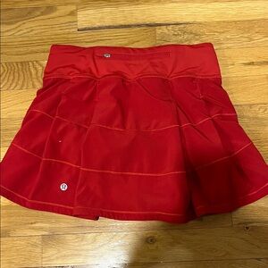lululemon athletica Red Skirt
